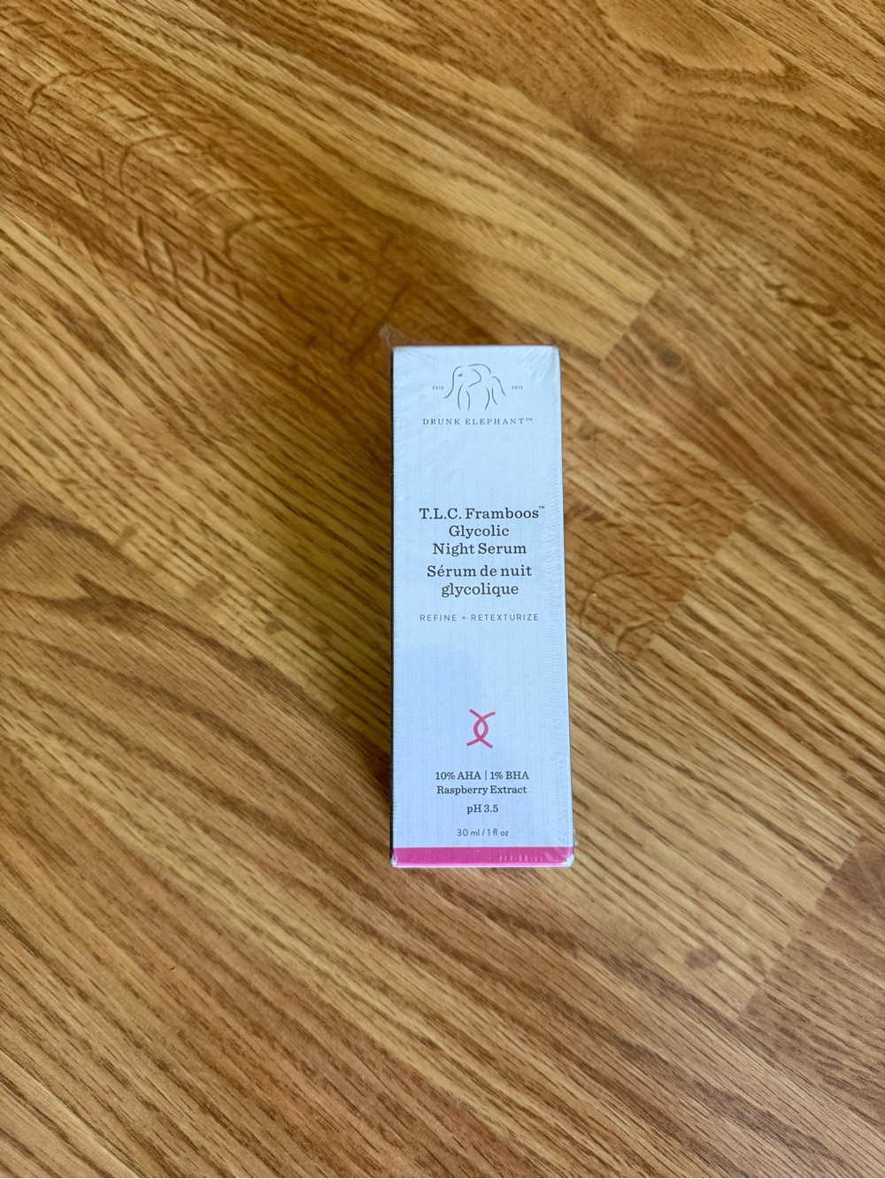 Drunk Elephant T.L.C. Framboos Glycolic Night Serum SEALED